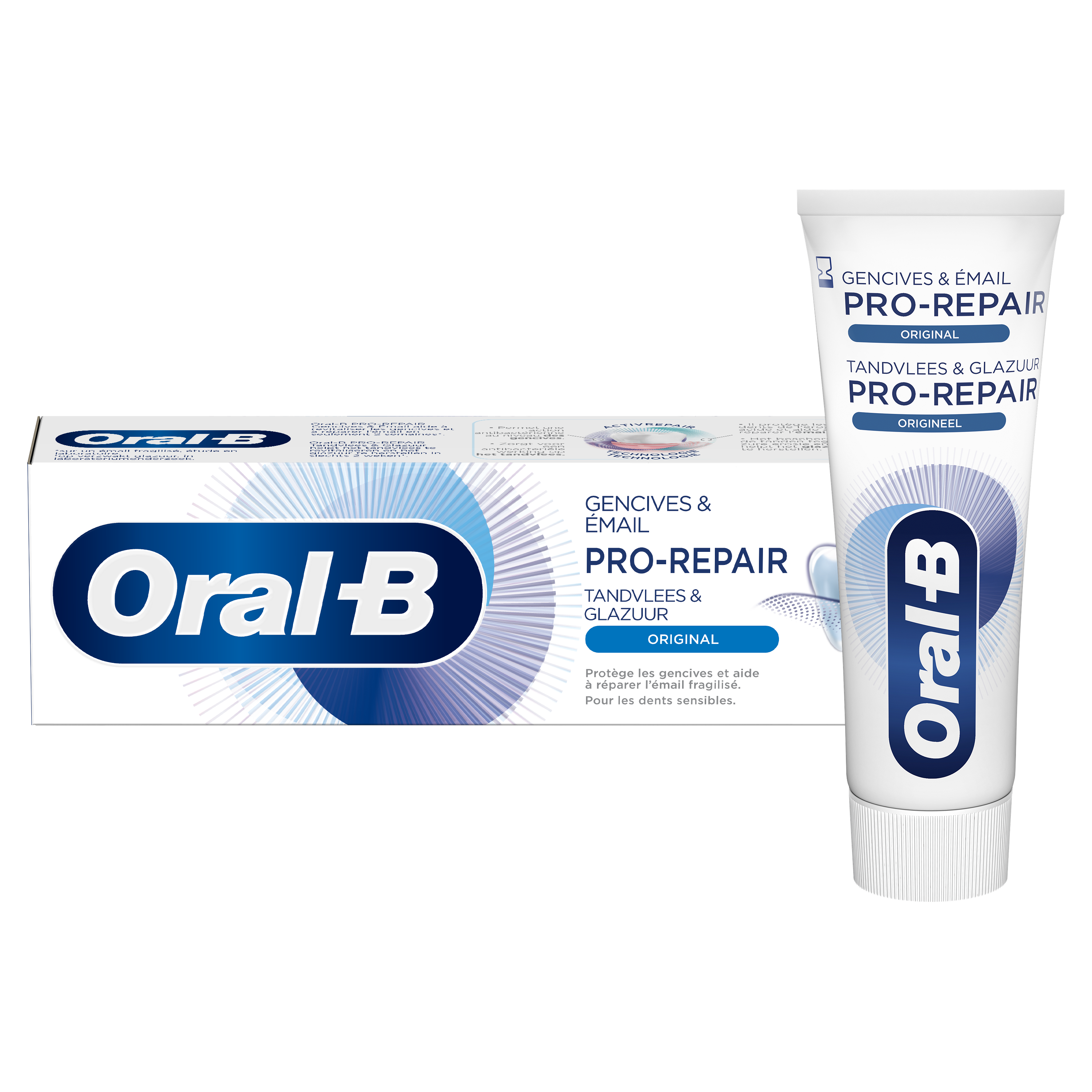 Oral-B Pro-Repair Tandvlees & Original Tandpasta |