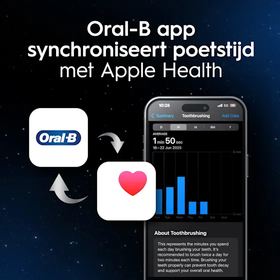 Oral-B iO 10 Ultimate Lunar Gold elektrische tandenborstel, special edition, met oplaad etui en iOsense magnetische oplader.