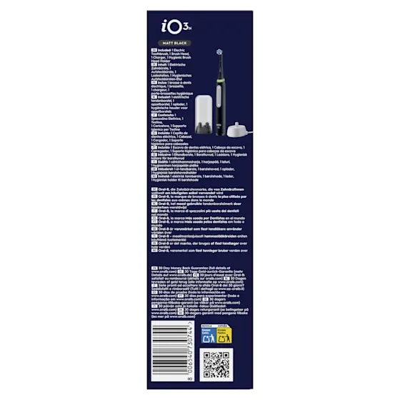 Oral-B iO 3N Black Elektrische Tandenborstel