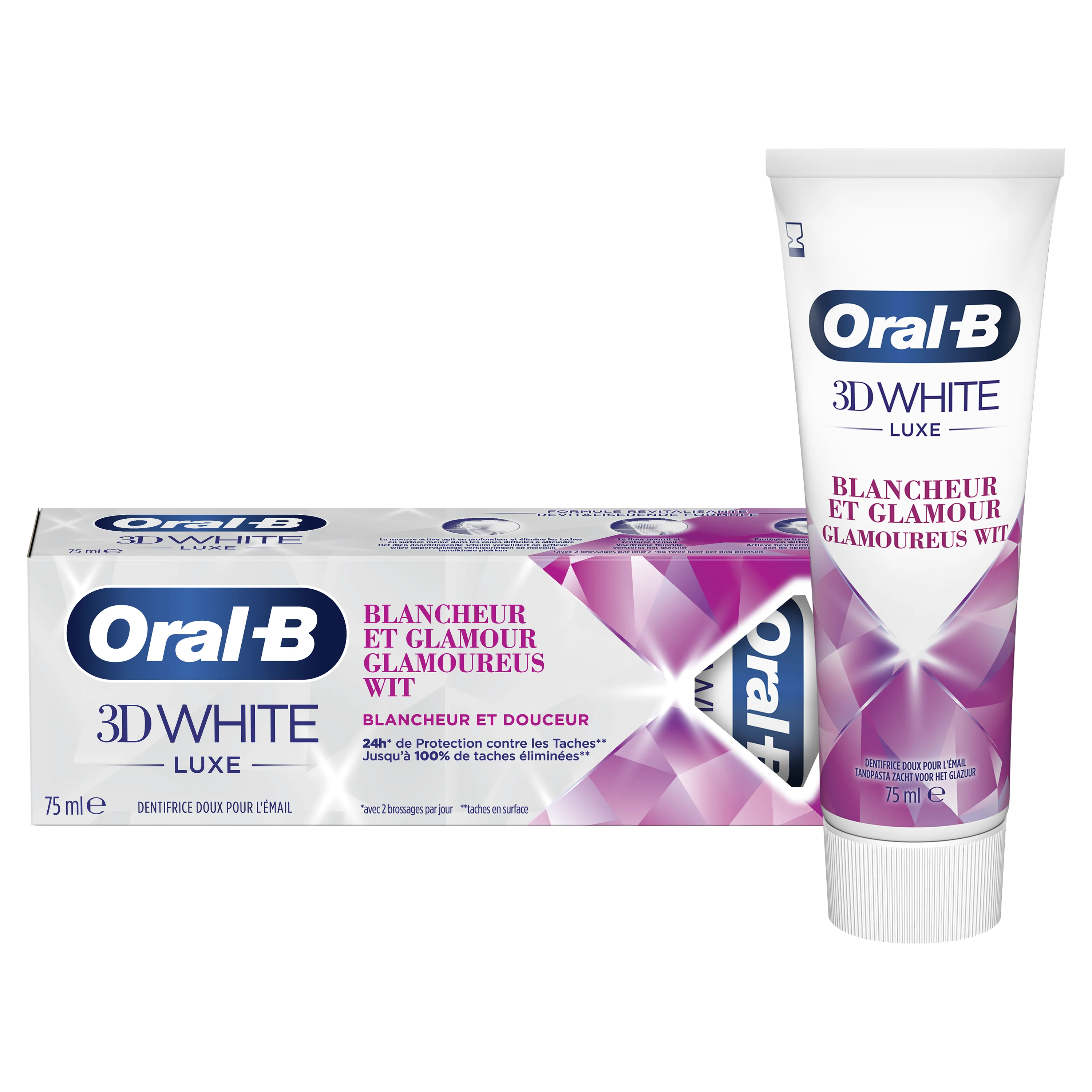 nauwkeurig Phalanx schreeuw Oral-B 3D White Luxe Glamorous White Whitening Tandpasta | Oral-B