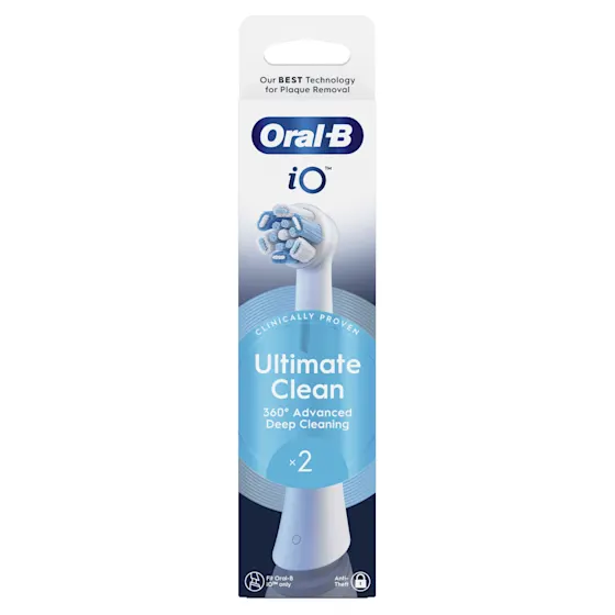 Oral-B iO 3 Elektrische Tandenborstel Blauw + 2 Opzetborstels