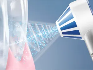 Oxyjet-technologie - Water verrijkt met microbelletjes voor een betere reiniging 