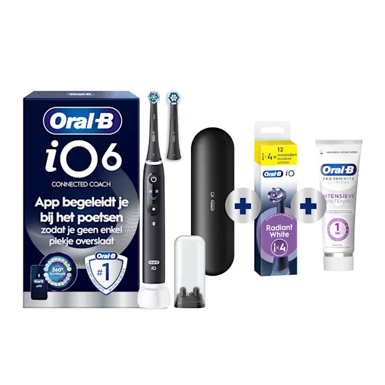 Oral-B iO 6 Wittere tanden Bundel