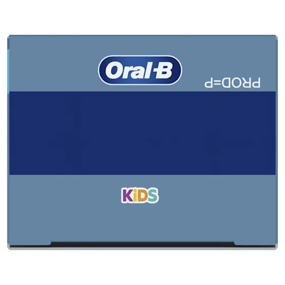 Oral-B Kids tandpasta met fluoride, 24 uur bescherming tegen cariës, en The Lion King afbeelding.