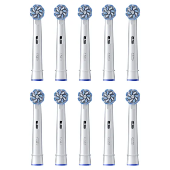 Oral-B Pro Sensitive Clean Opzetborstels, Set Van 10