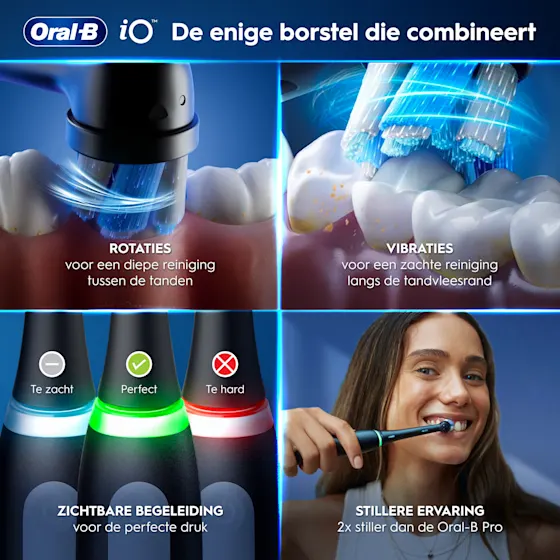 Oral-B iO 3N Black Elektrische Tandenborstel