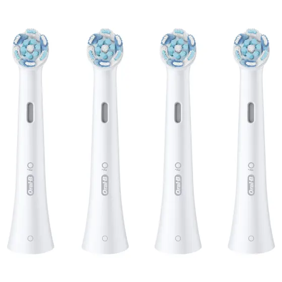 Oral-B iO 3 Elektrische Tandenborstel Zwart & Roze + 4 Opzetborstels