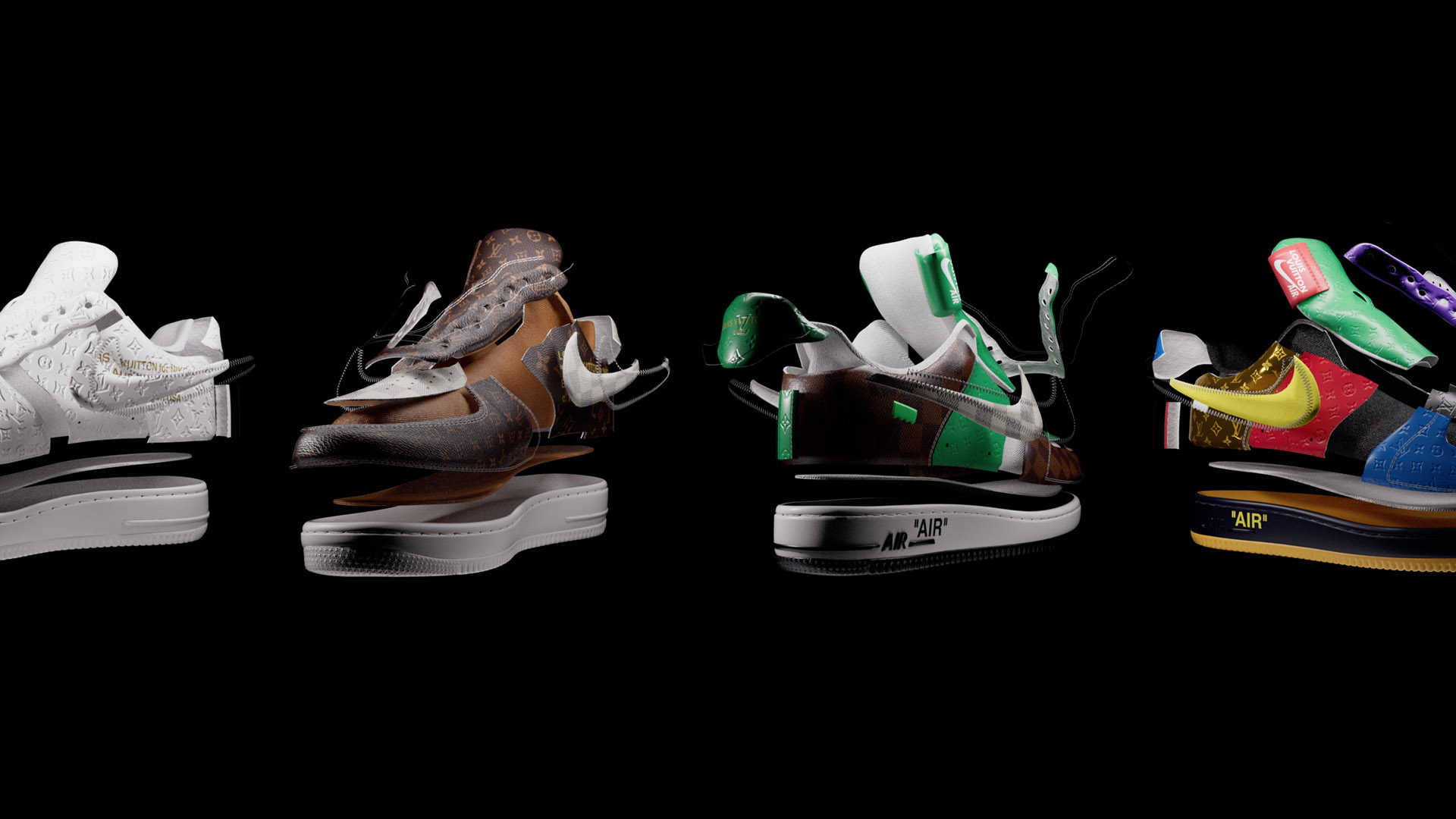 【希少/送料・関税無料/コラボ/国内完売】Louis Vuitton x Air ☆NIKE x Louis Vuitton☆超入手困難☆世界が欲しがる伝説の1足