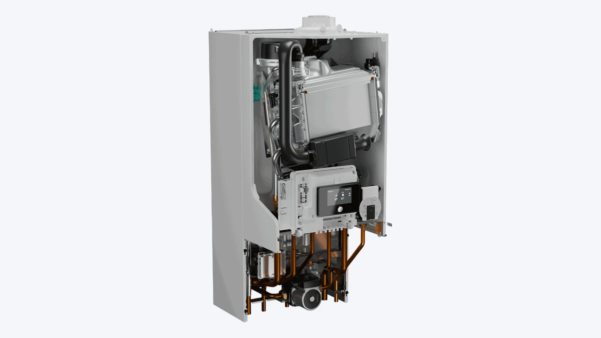 ATAG iQ-CC de binnenkant van de cv-ketel