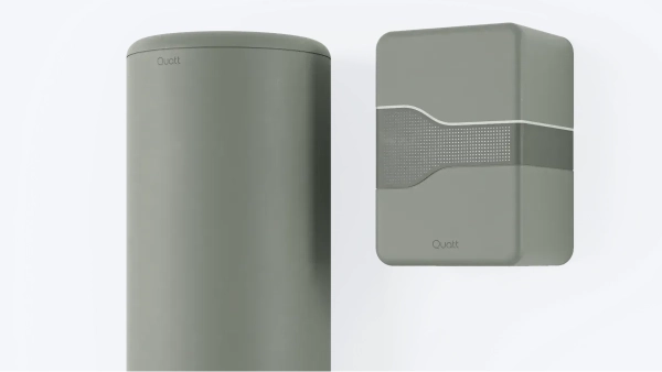 Quatt 7kw monoblock all electric schematische weergave van het boilervat en binnenkastje
