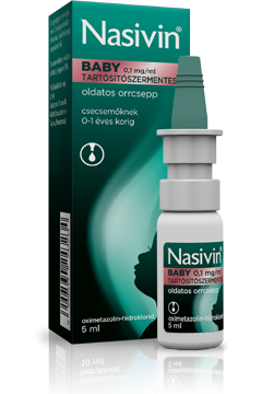 NASIVIN® BABY 0,1 MG/ML TARTÓSÍTÓSZERMENTES OLDATOS ORRCSEPP