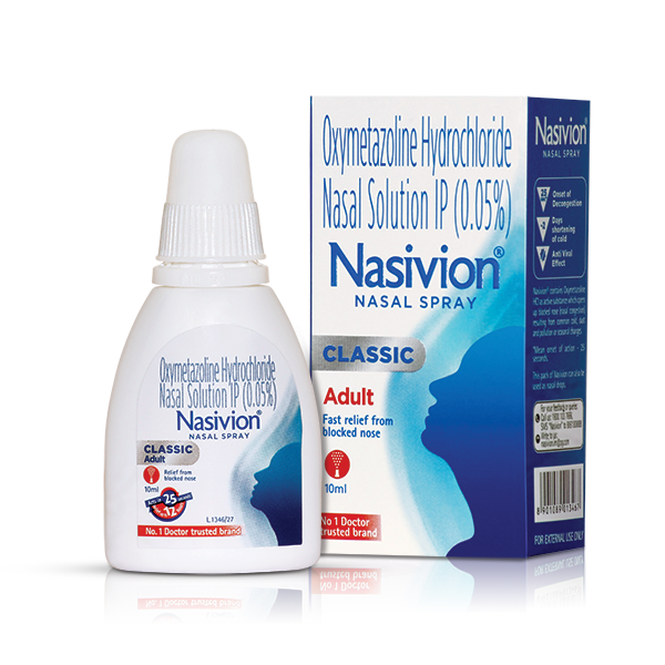 NASIVION® CLASSIC ADULT NASAL SPRAY 10 ML