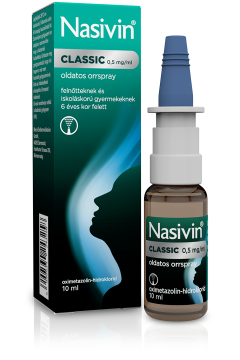 NASIVIN® CLASSIC 0,5 MG/ML OLDATOS ORRSPRAY