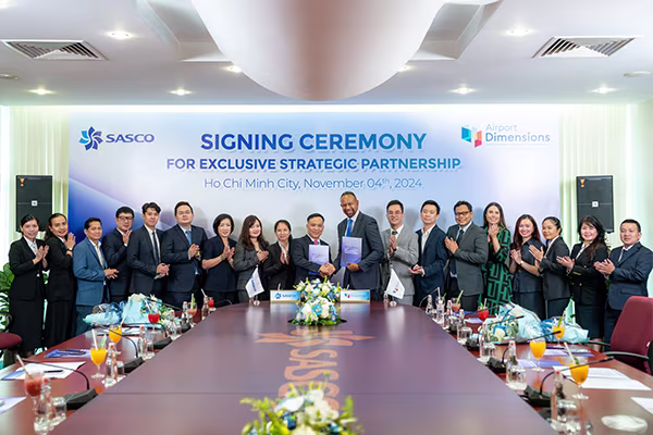 Airport Dimensions and SASCO join forces to drive innovation in Vietnam