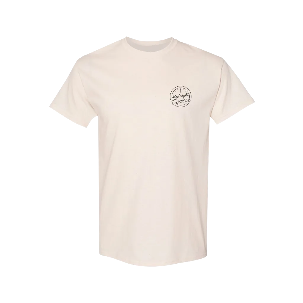 MIDNIGHT COOKIE NATURAL TEE FRONT (1)