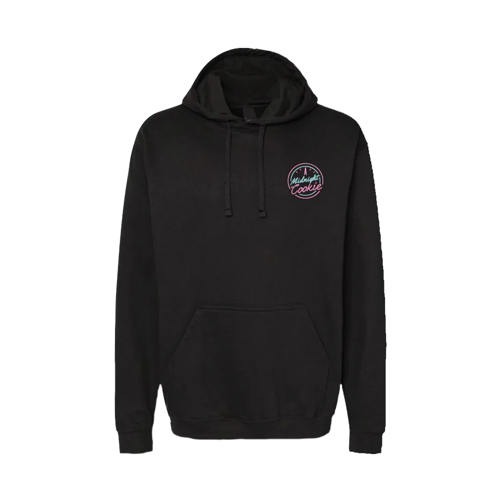 MIDNIGHT COOKIE BLACK HOODIE FRONT (3)