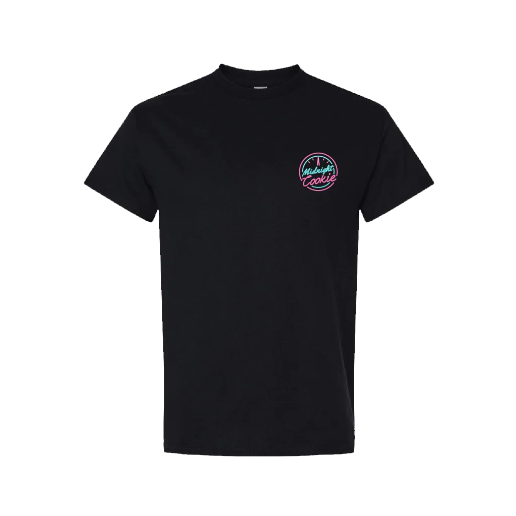 MIDNIGHT COOKIE BLACK TEE FRONT (2)
