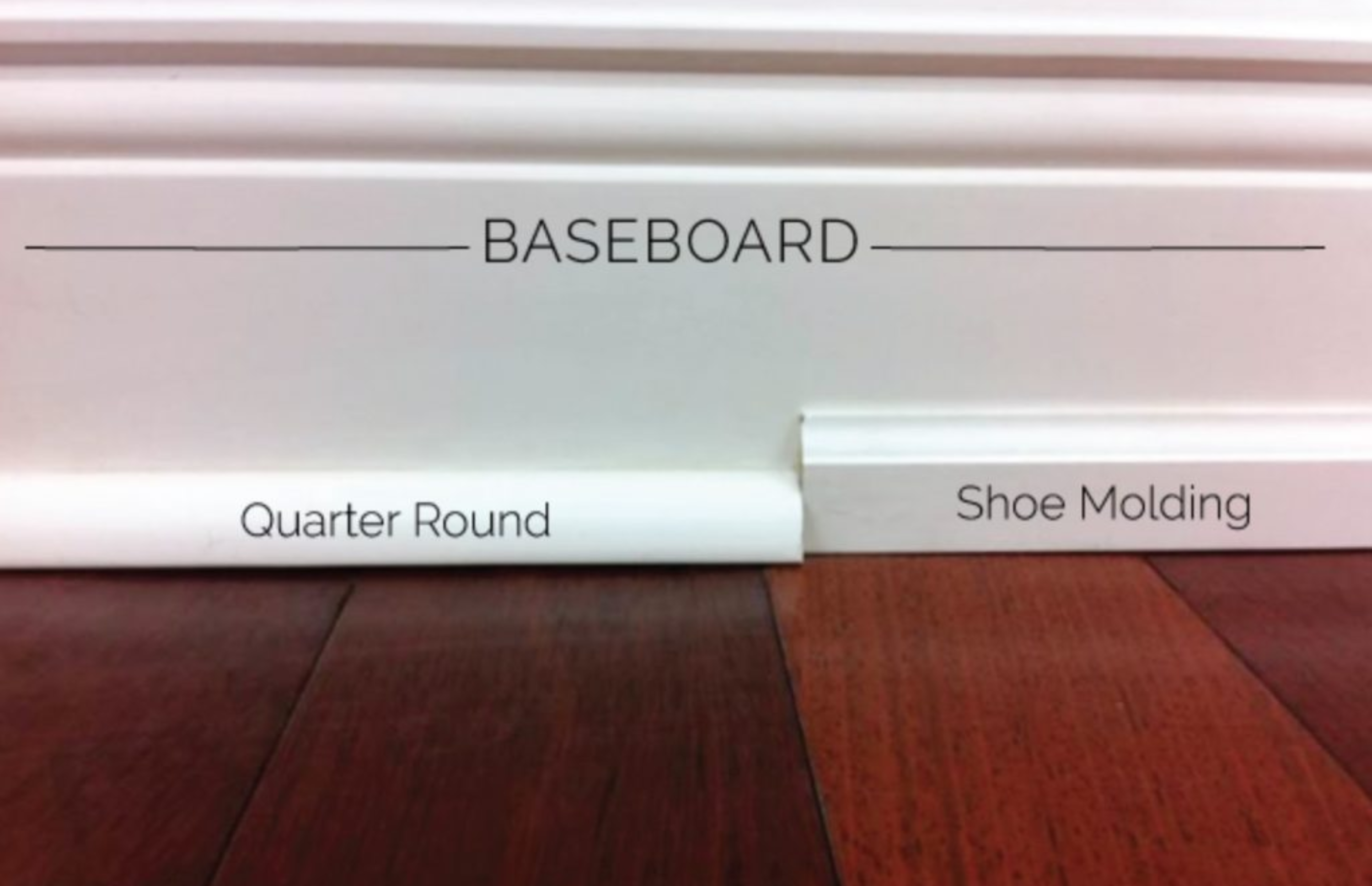 What is the Difference between Shoe Molding And Quarter Round  