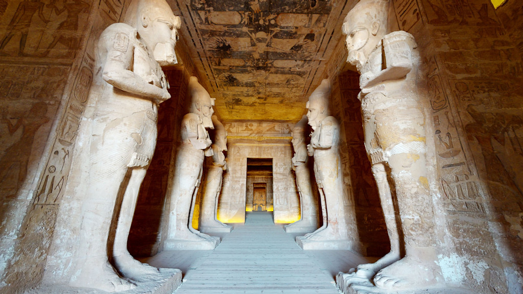 In the Halls of Abu Simbel Temple | Matterport