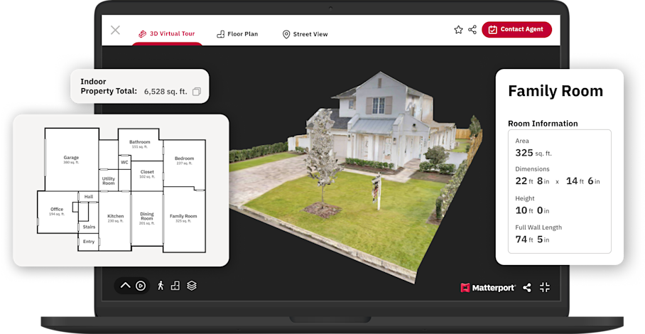 Property Intelligence - Room dimensions house exterior