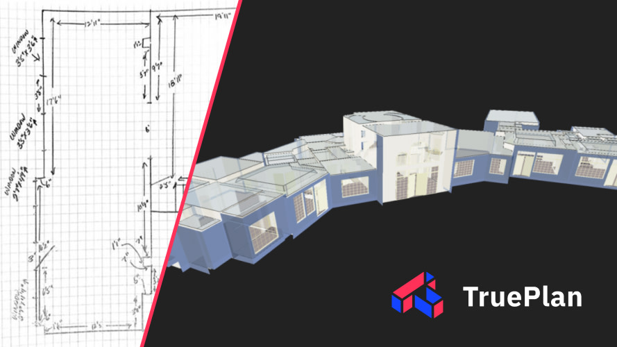 Eliminate Manual Sketching and Speed Up Workflows with Matterport TruePlan teaser