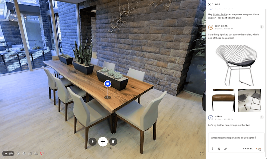 Matterport Notes screenshot