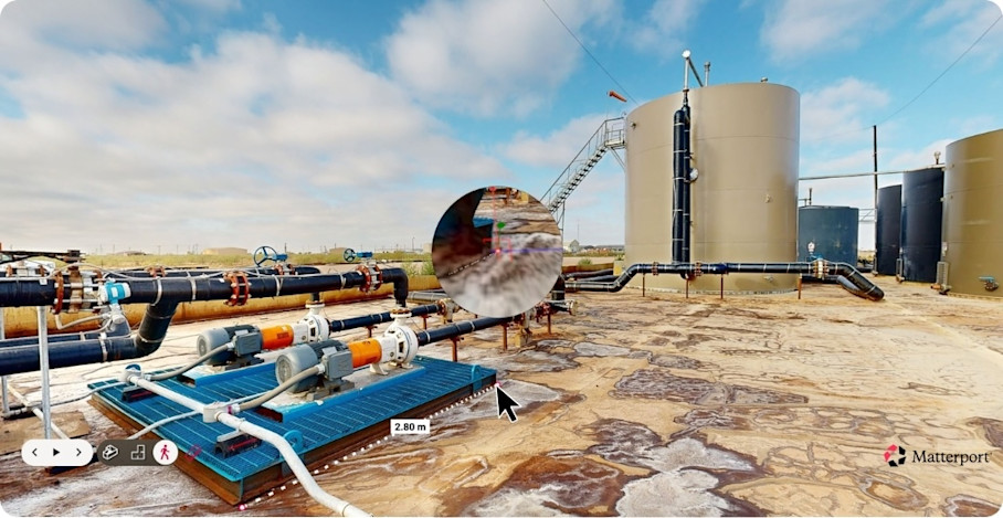 Oilfield Measuring Example
