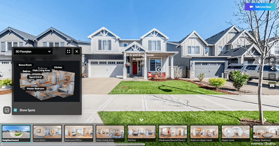 CloudPano - virtual tour
