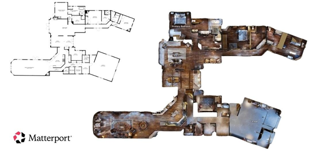 Schematic floor plans