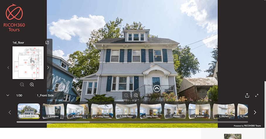 RICOH360 Tours - virtual tour