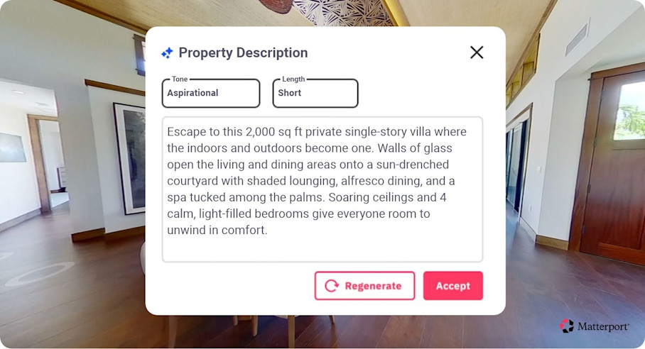 Property description example