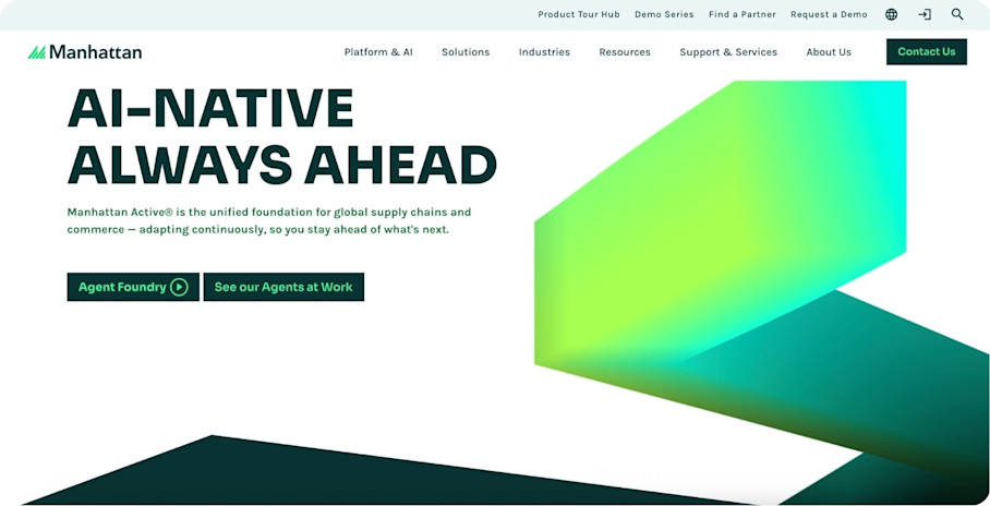 Manhattan Active WMS Homepage
