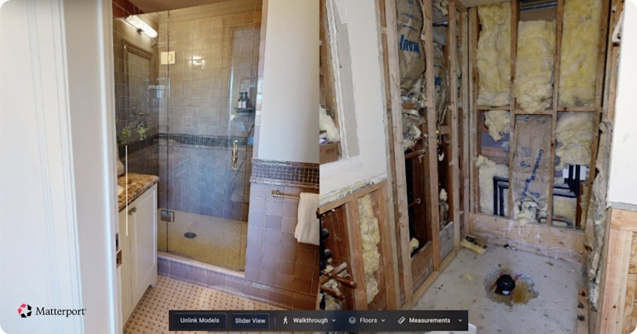 Compare spaces side-by-side