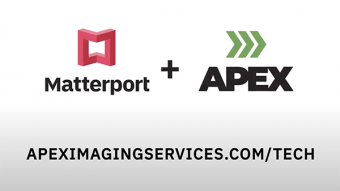 Apex and Matterport logos