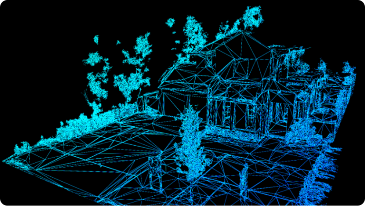 Generative KI-Darstellung eines Hauses