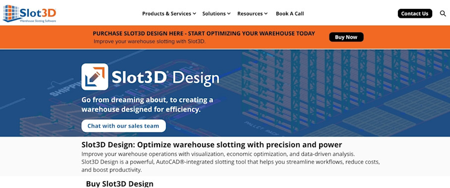 Slot3D Design Homepage