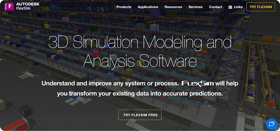 Autodesk FlexSim Homepage