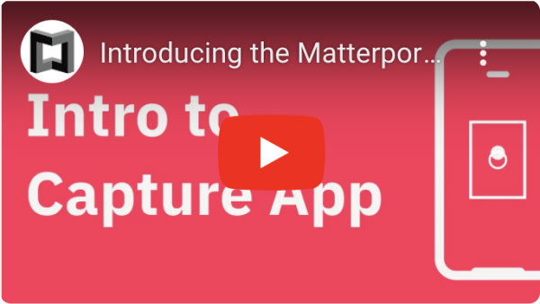 Matterport Academy capture app thumbnail