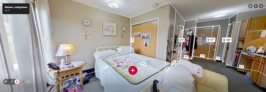 Automated measurements - assisted living & senior housing