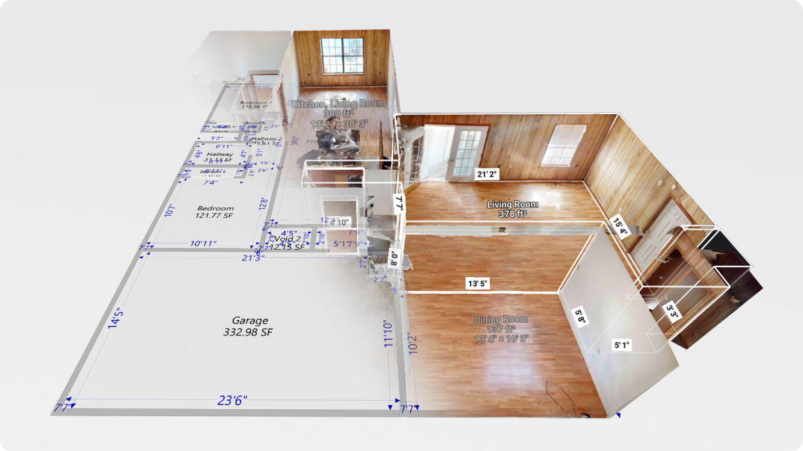 Sketch - Accelerate claims with instant floor plans.