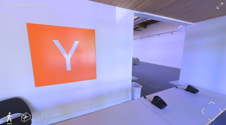 Walk through a 3D model of Y Combinator | Matterport