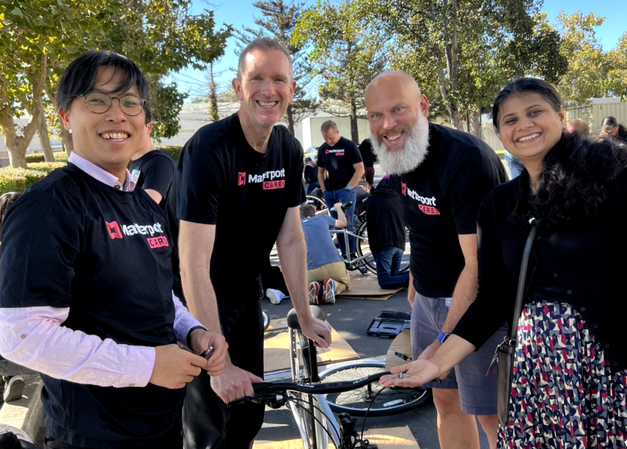 Matterport Cares - bikes