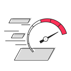 Icon Illustration - Speedometer