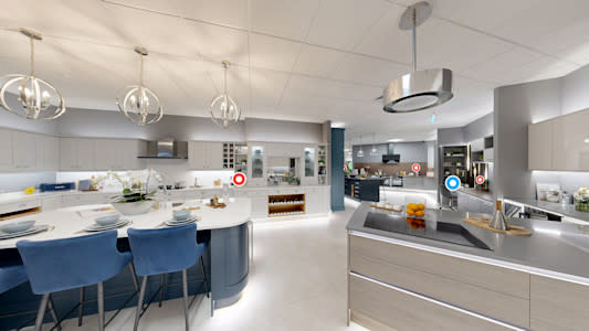 Kitchen Virtual Set Creating a 24/7 Virtual Kitchen Showroom With 3D Capture | Matterport