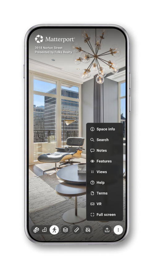New Showcase UI - mobile phone