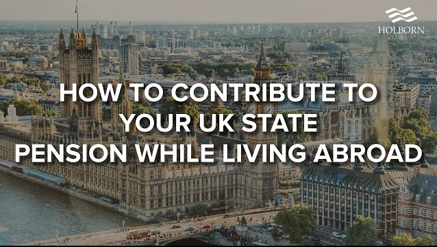 How to contribute to your UK state pension while living abroad