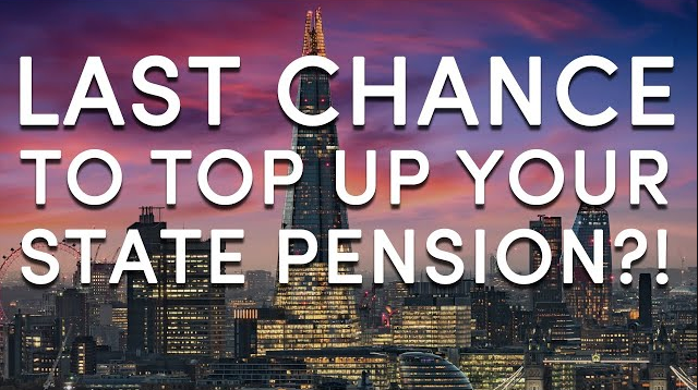 Last chance to top-up your State Pension before the rules change