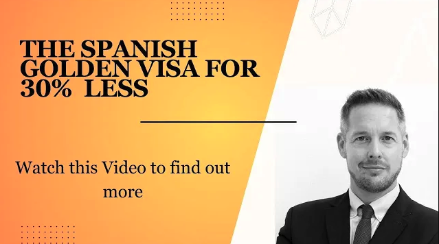 The Spanish Golden Visa - how to get it hassle free & for a lot less money