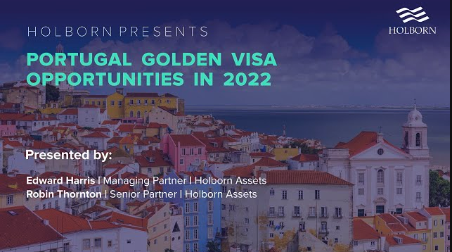 Portugal Golden Visa Opportunities in 2022