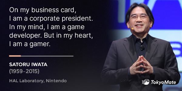 4 Lessons from Satoru Iwata: Nintendo’s CEO, Programmer, and Gamer 